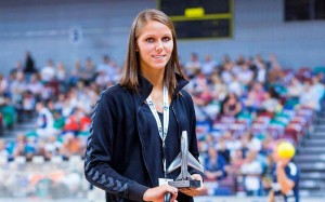 Xenia Smits ist das »Handball-Talent des Jahres«.  Foto: Sascha Klahn.