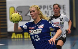 Denise Großheim erzielte ein Tor gegen die Vullkan-Ladies. Foto: brink-medien