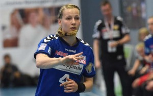 Gisa Klaunig warf in Celle zwar drei Tore, musste sich mit ihrem Team aber geschlagen geben. Foto: brink-medien