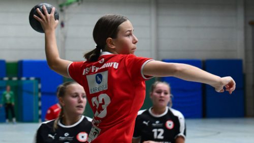 In Aktion: Nele Siehr, Foto: Handballmedia
